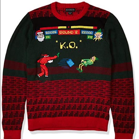 Blizzard Bay Sweaters - blizzard bay street fighter ugly christmas sweater